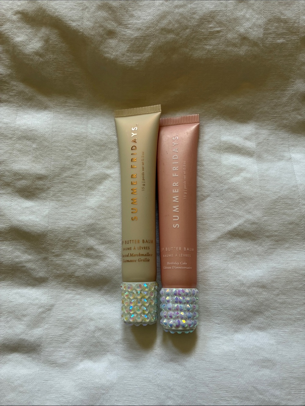 Summer Fridays Butter Balm Lip Balm Duo - Pink & Cream NEW